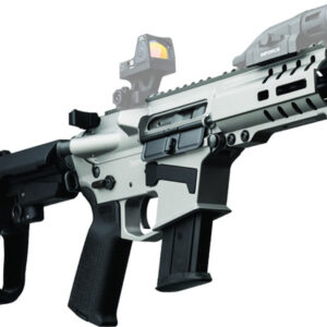 CMMG Banshee 300 Mk57 5.7x28mm, 5" Barrel, Titanium, Black Magpul, RipBrace, 20rd