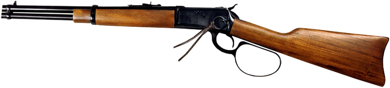 Rossi R92 with Large Loop 357 Mag 8+1 16.50" Brazilian Hardwood Polished Black Right Hand