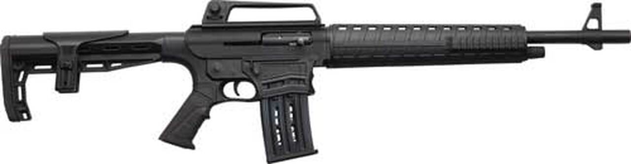 Charles Daly AR-12S 12 Ga, 20" Barrel, 3", Polymer Stock, Black, 5rd