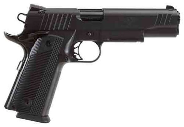 Para-Ordnance Black OPS 45 ACP, 5" Barrel, Night Sights, SS/Ion Finish, VZ G10 Black Grips,, rd, 10 rd