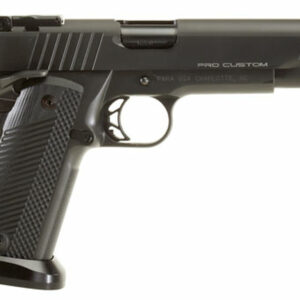 Para-Ordnance ProCust 10.45 45 ACP, 5" Barrel, Adjustable Rear Sight, STL/NIT VZ G10 Grips,, rd, 10 rd