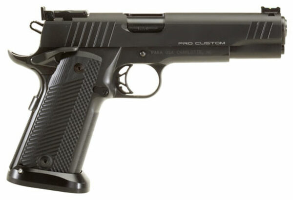Para-Ordnance ProCust 10.45 45 ACP, 5" Barrel, Adjustable Rear Sight, STL/NIT VZ G10 Grips,, rd, 10 rd