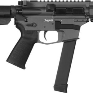 CMMG Banshee 300 MKGS 9mm, 5" Barrel, Sniper Gray, Black Magpul, RipBrace, 33rd