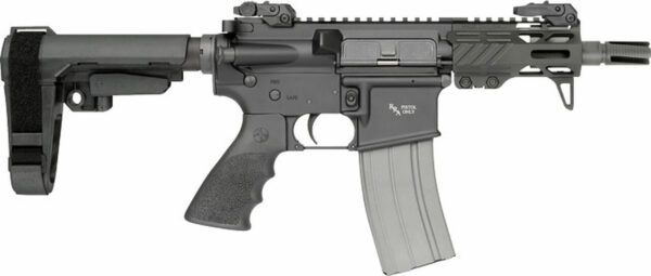Rock River Arms RUKI-15 AR-15 Pistol 223/5.56 NATO 4.5" Barrel, SBA3 Tactical Arm Brace, 30rd Magazine