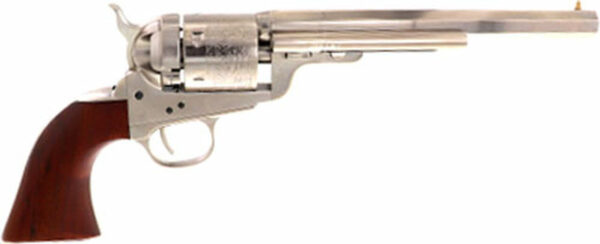 Cimarron Richards-Mason 1851 Conv 7 1/2" .38 SPL Nickel 38 Special
