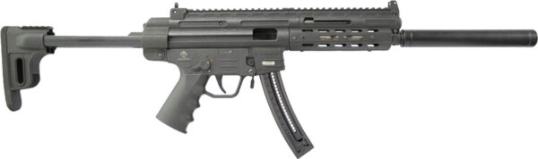 American Tactical, GSG-16, Semi-automatic, 22 LR, 16.25" Barrel, Black, Synthetic, M-Lok Handguard, 22Rd