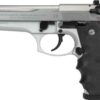Beretta 92FS Brigadier, 9mm, 4.9", 15rd, Inox Finish