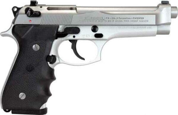 Beretta 92FS Brigadier, 9mm, 4.9", 15rd, Inox Finish