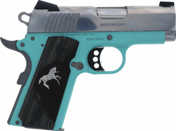 Colt 1911 Defender Compact 9MM 3: Barrel SS Finish 8rd Mag