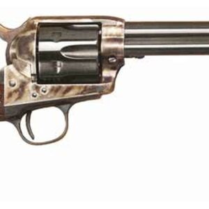 Cimarron Man With No Name SAA .45 Colt 5.5" Barrel Rattlesnake Inlaid Grip Blue Finish