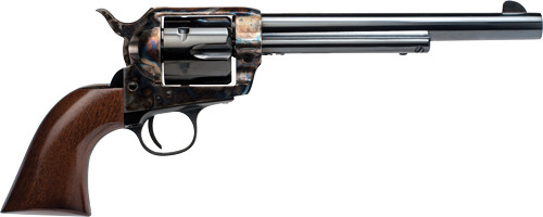 Cimarron Frontier Pre-War 44-40 Winchester, 7.5" Barrel, Case Hardened Frame, Charcoal Cylinder/Barrel, 6rd - Cimarron Firearms | The Gun Shop