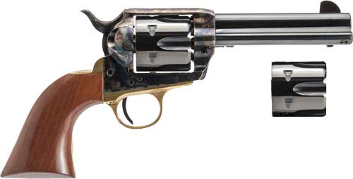 Cimarron Pistolero 45 LC/45 ACP, 4.75" Barrel, Walnut Grips, 6rd - Cimarron Firearms | The Gun Shop