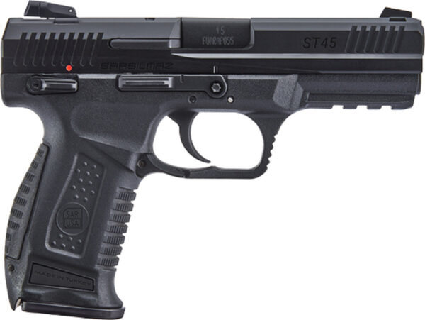 SAR USA ST45 45ACP, Threaded Barrel, Black, 12rd