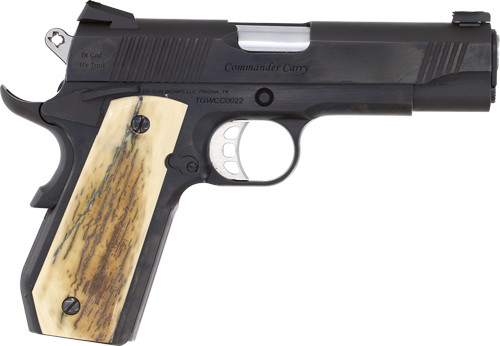 Tyler Gun Works 1911 45 ACP, 4.25" Barrel, Mammoth Ivory Grips, 8rd - 1911 Guns | The Gun Shop