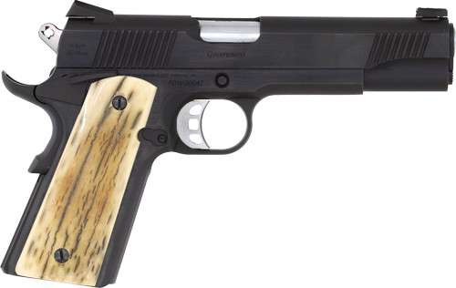 Tyler Gun Works 1911 45 ACP, 5" Barrel, Black, Mammoth Ivory Grip, 7rd - 1911 Guns | The Gun Shop