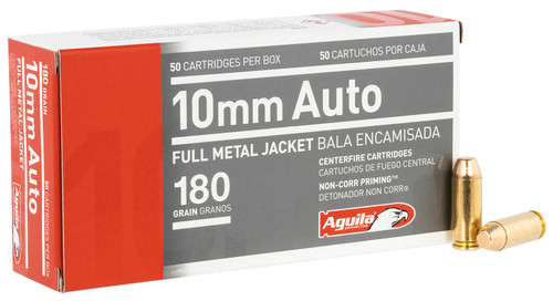 Aguila Target & Range 10mm, 180gr,1200 fps, FMJ, 50Bx/20Cs - Aguila Ammunition | The Gun Shop