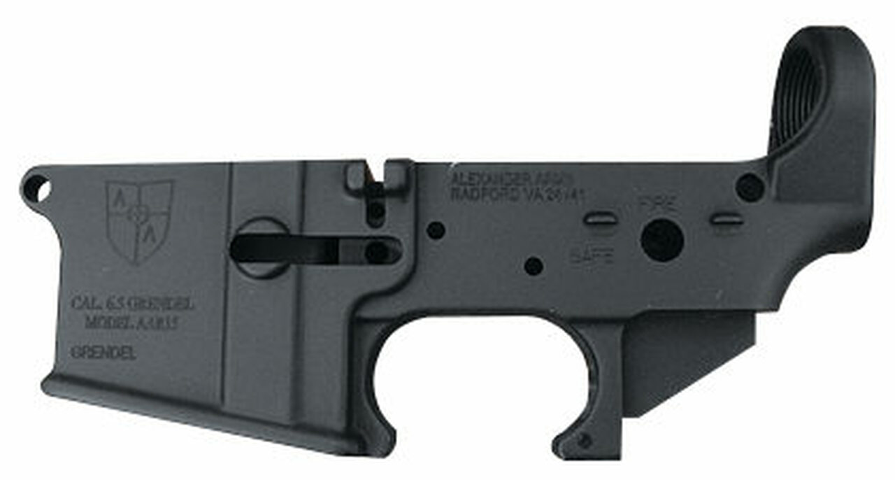 Alexander Arms 6.5 Grendel AR-15 Stripped Lower Receiver