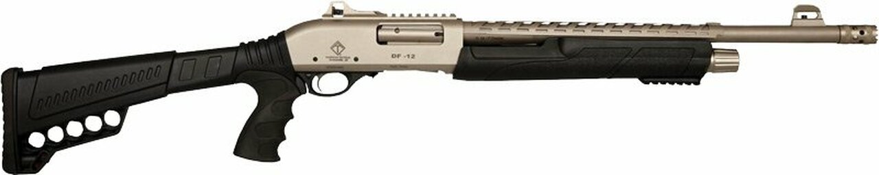 ATI DF-12 Pump-Action 12 Ga, 18" Barrel, 3", Pistol Grip, Marine Finish, 4rd