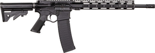 ATI Omni Hybrid Maxx 5.56x45mm, 16" Threaded Barrel, Black, M4 Style Stock, 60rd - AR-15 Rifles | The Gun Shop