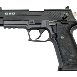 GSG FireFly .22 LR, 4" Barrel, Adjustable Sights, Black/Smoke, 10rd