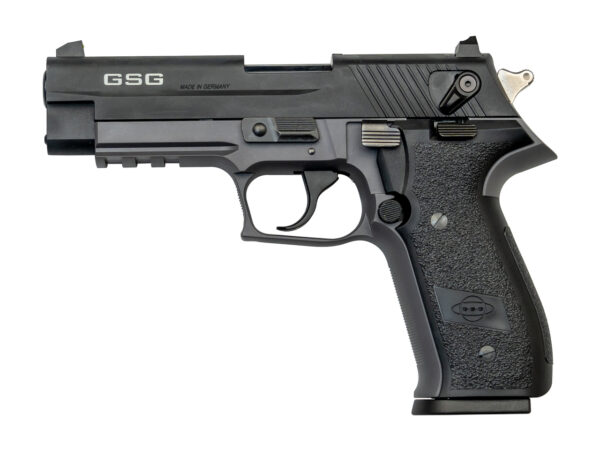 GSG FireFly .22 LR, 4" Barrel, Adjustable Sights, Black/Smoke, 10rd