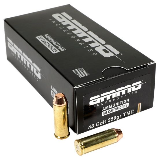 RTG Parts Ammo Inc 45 Colt 250gr TMC, Total Metal Jacket, Full Metal