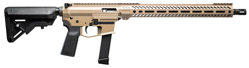Angstadt UDP-9 9mm,16" Threaded Barrel, Flat Dark Earth Cerakote, 15rd - Angstadt Arms | The Gun Shop