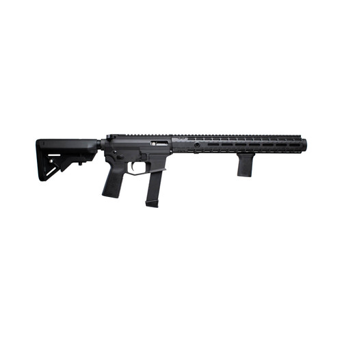 Angstadt Vanquish 9mm, 16" Barrel, Black, Integral Suppressed Rifle, 17rd - Angstadt Arms | The Gun Shop