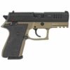Arex Rex Zero 1 Compact 9mm, 3.85" Barrel, Contrast Sights, Flat Dark Earth, 15rd