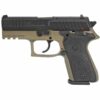 Arex Rex Zero 1 Compact 9mm, 3.85" Barrel, Contrast Sights, Flat Dark Earth, 15rd
