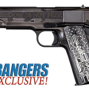 Auto Ordnance 1911 - I Stand, 45 ACP, Freedom Is Not Free, All Gave Some, Some Gave All, Flag Grips, 7rd Mag Exclusive Limited Production