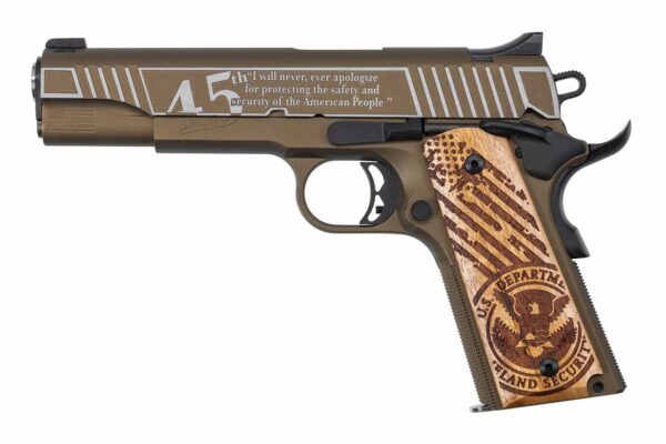 Auto-Ordnance 1911 Trump 45th President V2 45 ACP, 5" Barrel, Bronze/Copper, 7rd