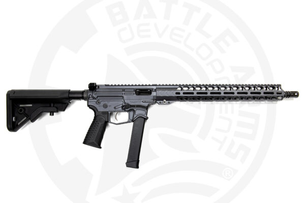 Battle Arms Development Xiphos PCC 9mm, 16" Barrel, B5 Bravo, Battlearms Grey, 33rd