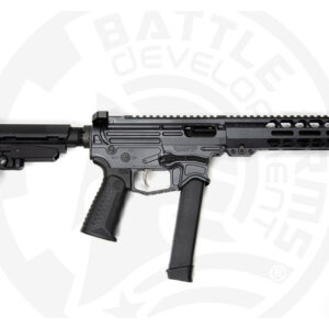 Battle Arms Development Xiphos 9P 9mm, 8" Barrel, SBA3 Brace, Battle Arms Grey, 33rd
