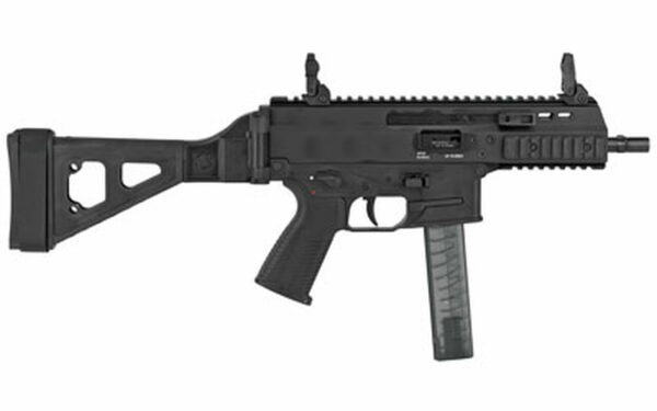 B&T APC9 Pro 9mm, 6.9" Barrel, Folding SB Tactical Brace, Adj. Sights, Black, 30rd