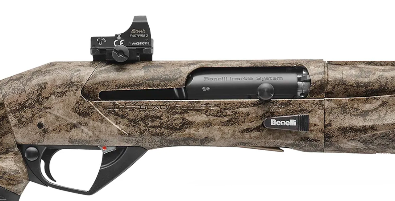 Benelli SBE3 12 Ga, 24" Barrel, 3.5", Burris Fast Fire II, Bottomland, 3rd