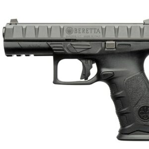 Beretta APX 9mm, 4.25" Barrel, 3-Dot Sights, Black, 17rd