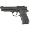 BERETTA M9 9MM, CA Legal, 4.9" Barrel; Blue Finish, Ambi safety, 10RD Mag