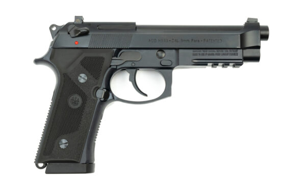 Beretta M9A3 Type F 9mm, 5" Barrel, Safety/Decocker, 17rd