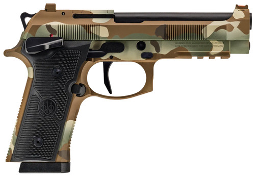 Berreta 92XI 9mm, 4.7" Barrel, Multicam Cerakote, Black Grip, 15rd - Beretta | The Gun Shop