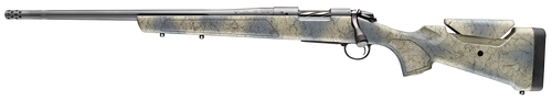 Bergara B-14 Sierra Left Handed 300 Winchester Magnum, 20" Threaded Barrel, Wilderness Camo w/ Black Webbing, 3rd - Bergara | The Gun Shop