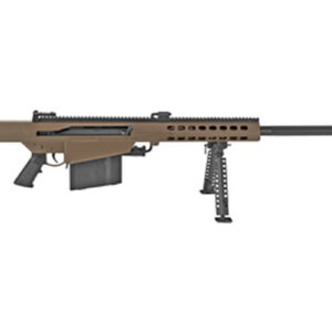 Barrett M82A1 .50 BMG, 29" Fluted Barrel, Coyote/Black, 10rd