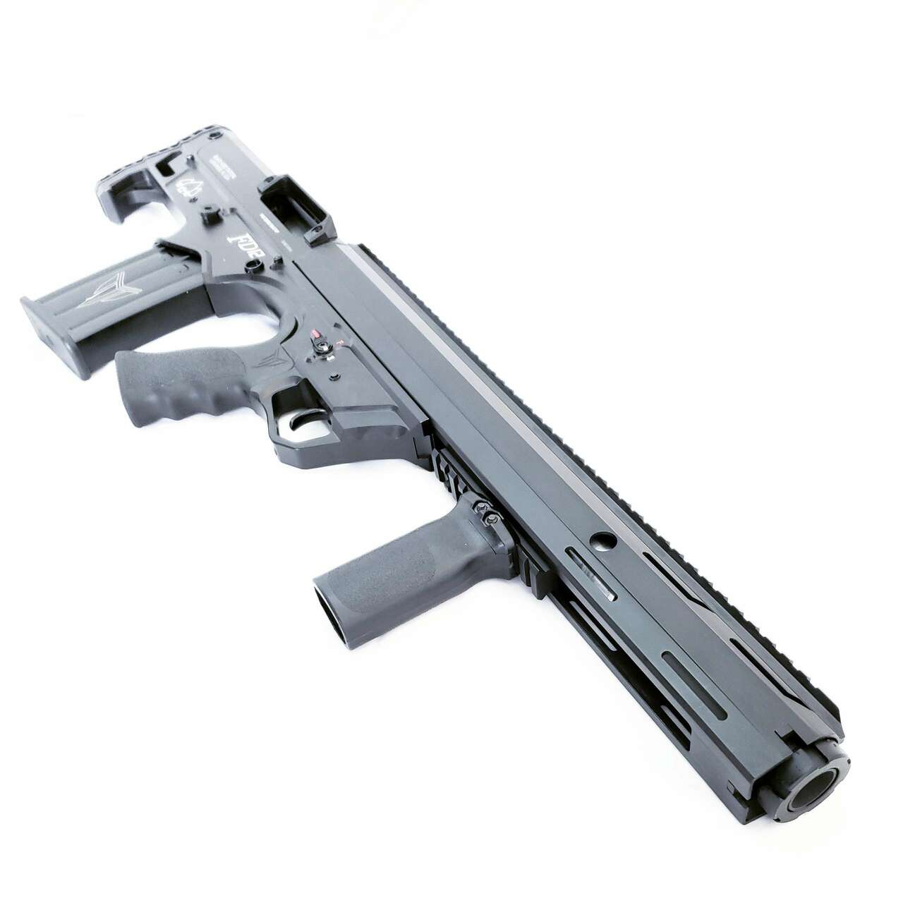 Black Aces Tactical Bullpup 12 Gauge Pump, 18.5 Inch Barrel. 2 - 5 rnd Mags, Black Synthetic