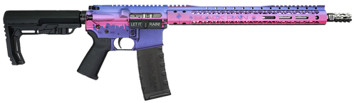 Black Rain Ordnance Spec15 Miami Nights 223 Remington/5.56x45mm, 16" Barrel, Miami Cerakote, 30rd - AR-15 Rifles | The Gun Shop