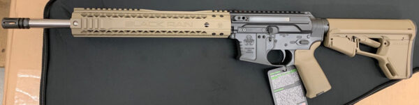 Black Rain Ordnance Fallout CQB Side-Charging 9mm, 16" Barrel, Hybrid Rail, FDE
