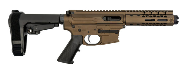 Black Rain Ordnance Fallout CQB 9mm, 4" Barrel, SBA3, Bronze Cerakote, 30rd