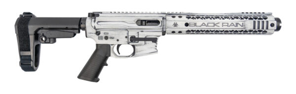 Black Rain Ordnance Fallout CQB 9mm, 9" Barrel, SBA3, White, 30rd