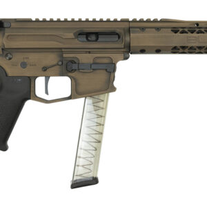 Black Rain Fallout CQB PCC 9mm, 16" Barrel, LUTH Stock, Bronze Battleworn, 30rd