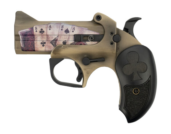 Bond Arms Dead Man's Hand, .45 LC / .410 Ga, Distressed Sand Cerakote