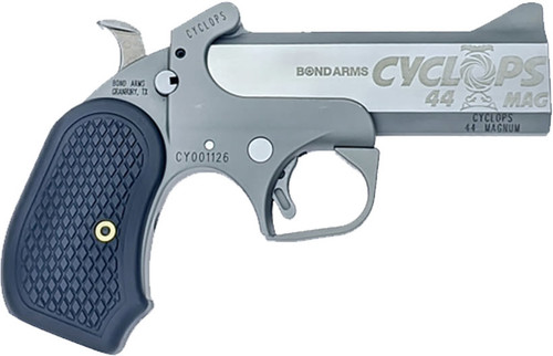 Bond Cyclops Big Bore 44 Rem Mag, 4.25" Barrel, Stainless Steel, 1rd - Bond Arms | The Gun Shop